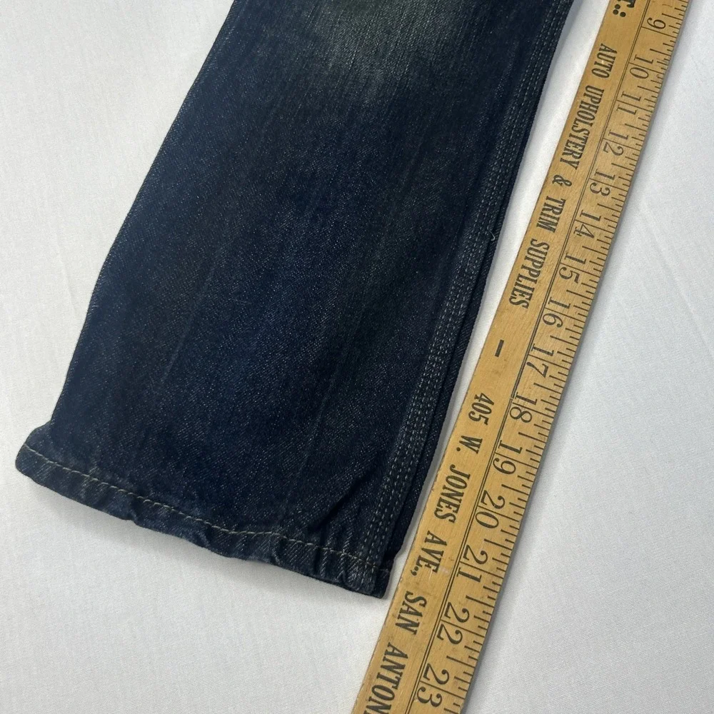 Levis‎ 514 Slim Straight Leg Jeans Boys 8 24x22 Regular Dark Wash Zipper Pocket